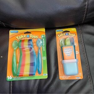 The First Years Take & Toss Infant Spoons - Multicolor